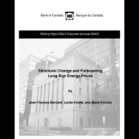 Structural change and forecasting long-run energy prices