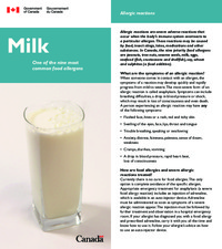 Milk : one of the nine most common food allergens
