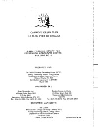 C-2000 program report for Crestwood Corporate Centre building no. 8