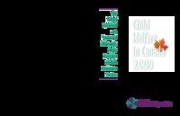 Child welfare in Canada, 2000 : the role of provincial and territorial authorities in the provision of child protection services
