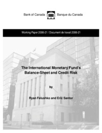 The International Monetary Fund's balance-sheet and credit risk