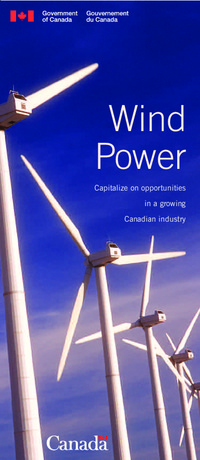 Wind power : capitalize on opportunities in a growing Canadian industry