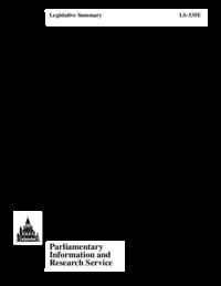 Bill C-6 : an Act to Amend the Aeronautics Act and to Make Consequential Amendments to Other Acts