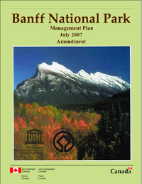 Banff National Park of Canada management plan