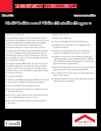 Cost effectiveness of eviction prevention programs