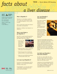 Facts about hepatitis C : a liver disease