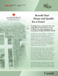 Retrofit your home and qualify for a grant!